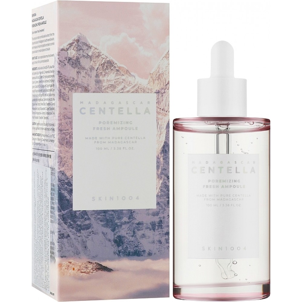 Себорегулирующая ампула для сужения пор SKIN1004 Madagascar Centella Poremizing Fresh Ampoule 100мл