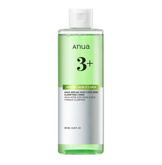 Тонер с азелаиновой кислотой Anua Azelaic 3 Cica Skin Clarifying Toner 250 мл