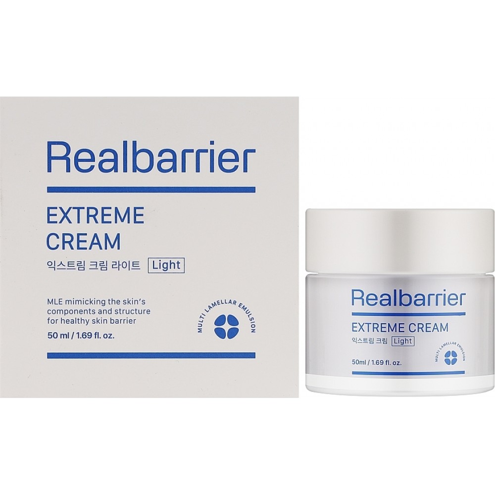 Ламеллярный увлажняющий крем со скваланом Real Barrier Extreme Cream Light