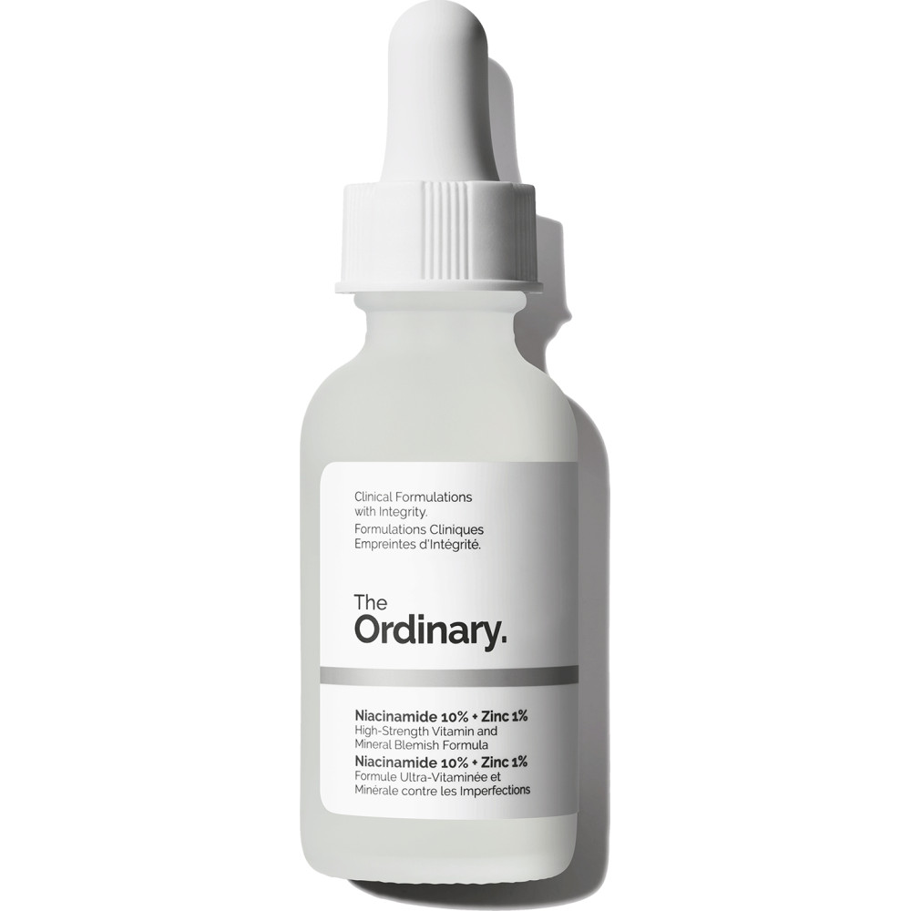 Сыворотка для проблемной кожи с 10% ниацинамида и цинком The Ordinary Niacinamide 10% + Zinc 1% 60 мл