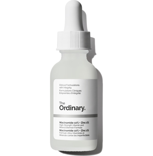 Сыворотка для проблемной кожи с 10% ниацинамида и цинком The Ordinary Niacinamide 10% + Zinc 1% 60 мл