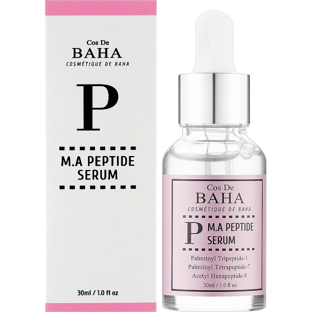 Сыворотка против морщин с пептидным комплексом Cos De Baha Peptide Serum 30 мл