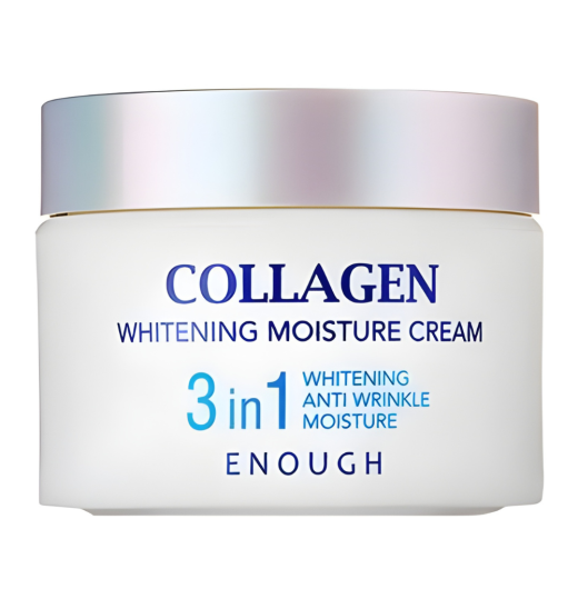 Крем для лица с коллагеном увлажняющий Enough Collagen 3 in 1 Whitening Moisture Cream, 50 мл