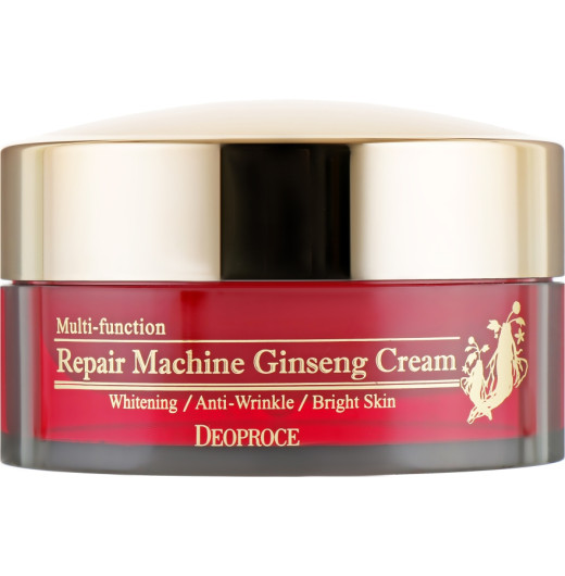 Антивозрастной крем Deoproce с женьшенем REPAIR MACHINE GINSENG CREAM 100 мл