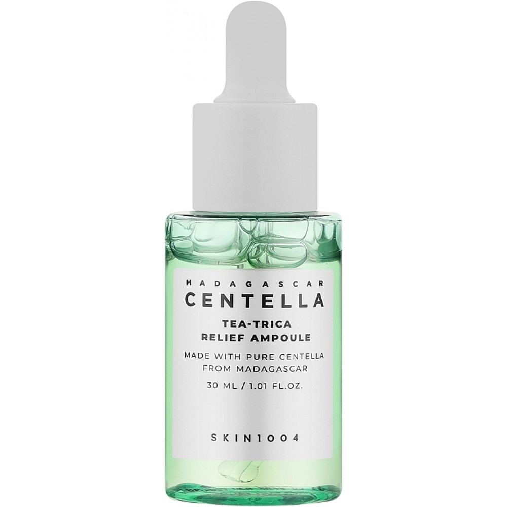Сыворотка для проблемной кожи SKIN1004 Madagascar Centella Tea-Trica Relief Ampoule, 30мл Сыворотка для проблемной кожи SKIN1004 Madagascar Centella Tea-Trica Relief Ampoule, 30мл