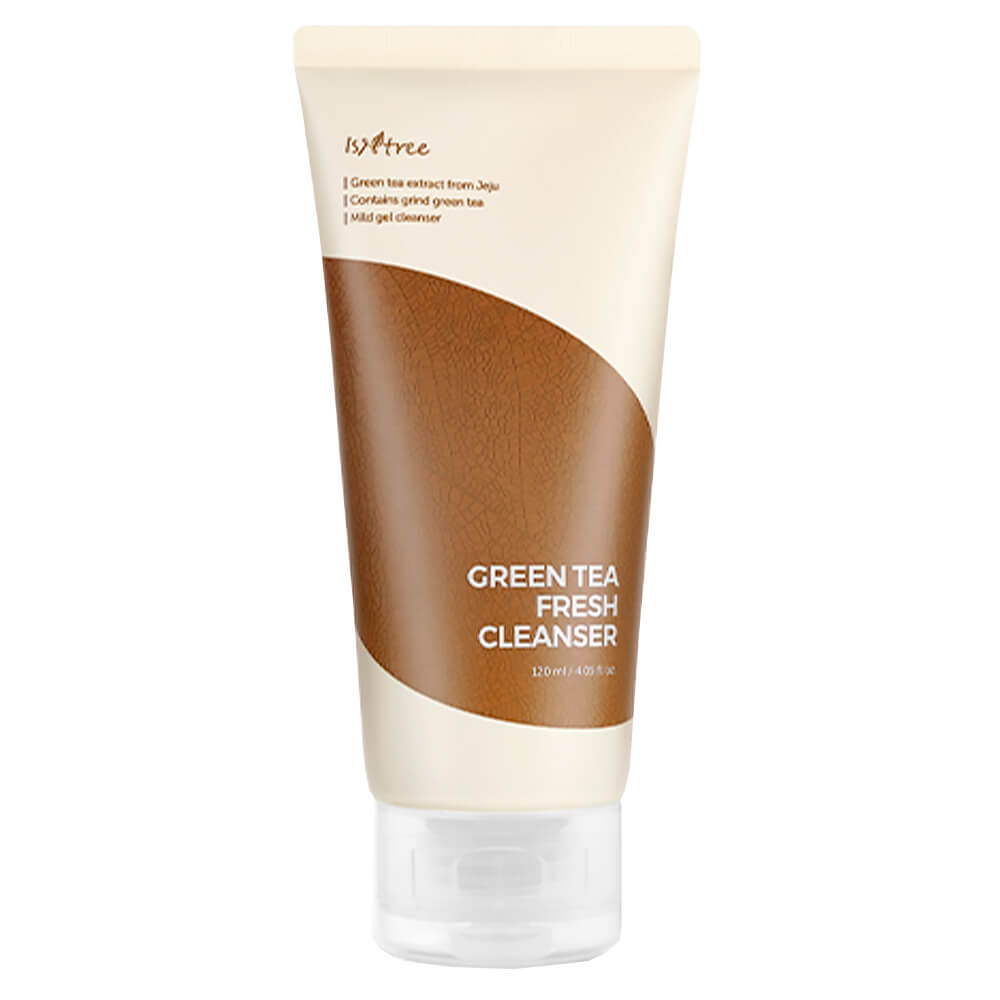 Очищающий гель для жирной и комбинированной кожи IsNtree Green Tea Fresh Cleanser, 120мл Очищающий гель для жирной и комбинированной кожи IsNtree Green Tea Fresh Cleanser, 120мл