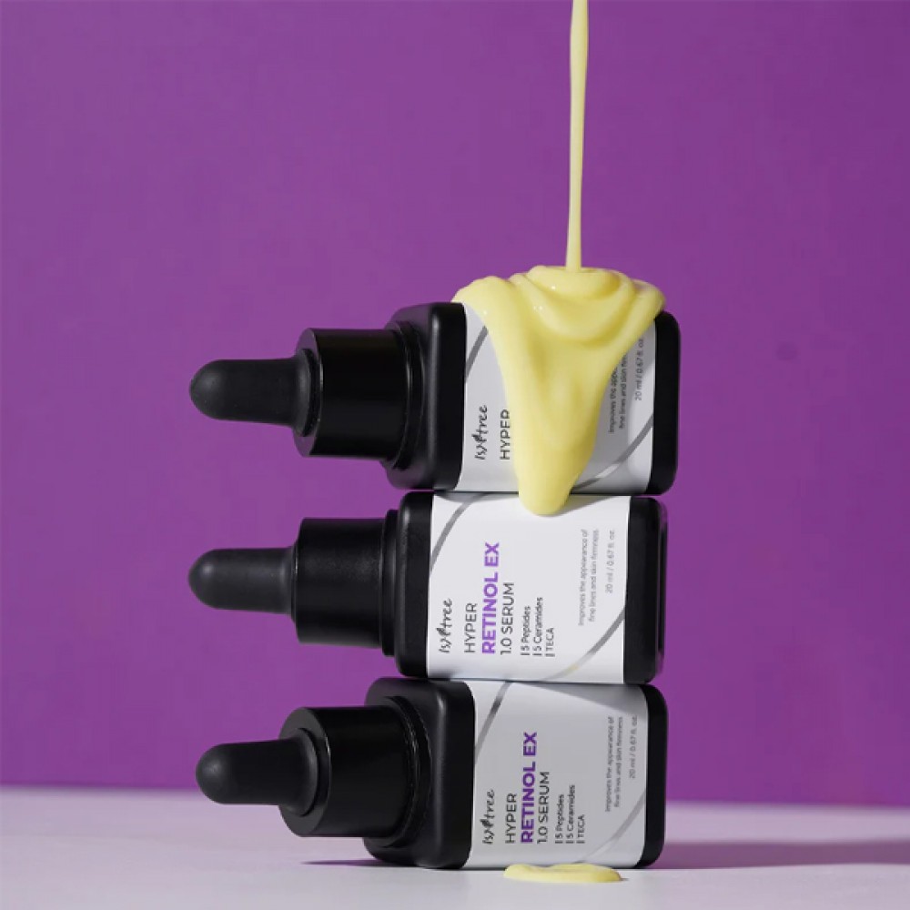 Активная разглаживающая сыворотка с ретинолом IsNtree Hyper Retinol EX 1.0 Serum, 20мл