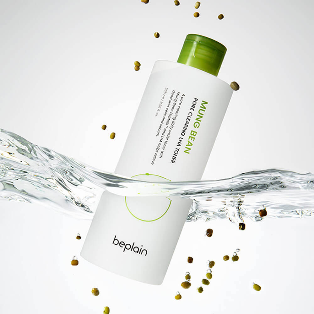 Очищающий тоник beplain Mung Bean Pore Clearing LHA Toner 265ml