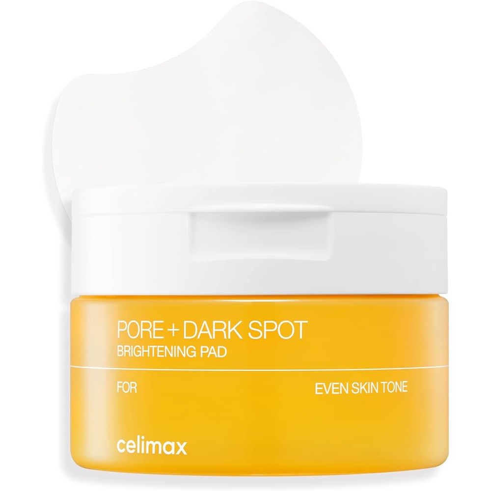 Тонер-пэды для выравнивания тона и рельефа кожи CELIMAX Pore+Dark Spot Brightening Pad (40 шт./110 мл) Тонер-пэды для выравнивания тона и рельефа кожи CELIMAX Pore+Dark Spot Brightening Pad (40 шт./110 мл)
