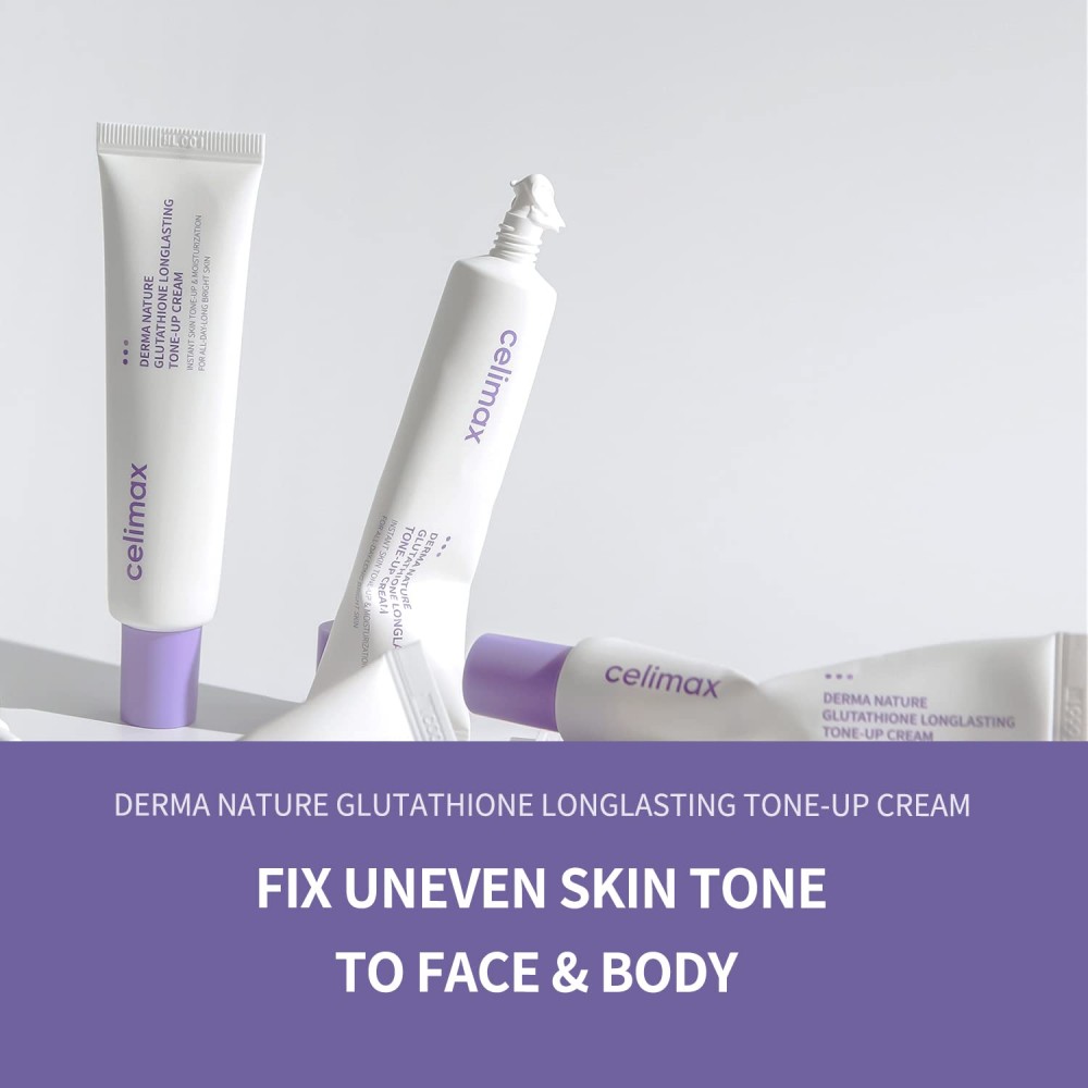 Крем с глутатионом против пигментации CELIMAX Derma Nature Glutathione Longlasting Tone-Up Cream (35 мл)