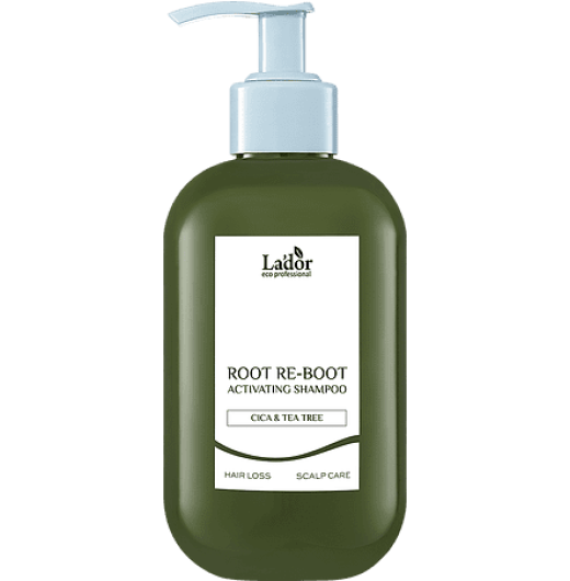 Шампунь для жирной кожи головы LA'DOR ROOT RE-BOOT ACTIVATING SHAMPOO (CICA & TEA TREE) 350мл