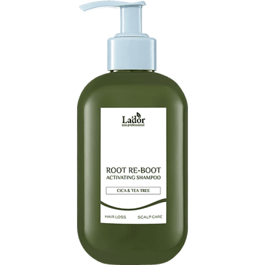 Шампунь для жирной кожи головы LA'DOR ROOT RE-BOOT ACTIVATING SHAMPOO (CICA & TEA TREE) 350мл