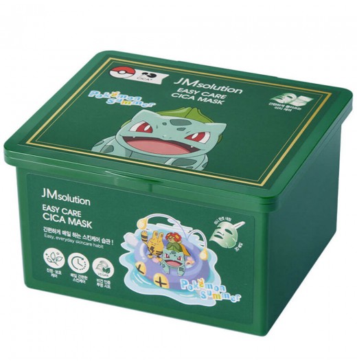 JMSOLUTION Набор масок тканевых с CICA-комплексом Easy Care Cica Mask (350 мл/30 шт)