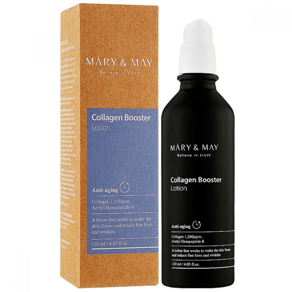 Бустер антивозрастной с коллагеном Mary&May Collagen  Booster Lotion 120мл