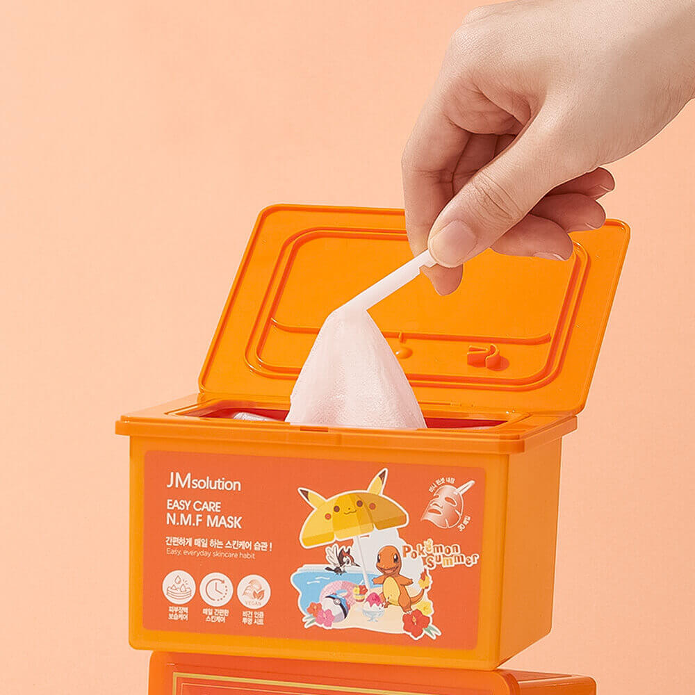 JMSOLUTION Набор масок тканевых восстанавливающих Easy Care N.M.F Mask (350 мл/30 шт)