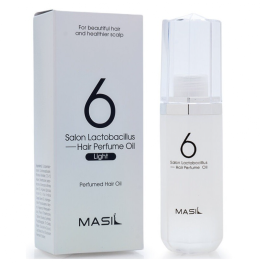 Масло для волос c лактобактериями Masil 6 Salon Lactobacillus Hair Parfume Oil Light, 66мл