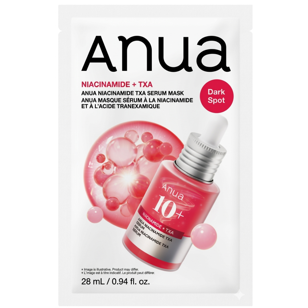 Осветляющая маска для лица Anua Niacinamide+Txa serum mask 1 шт