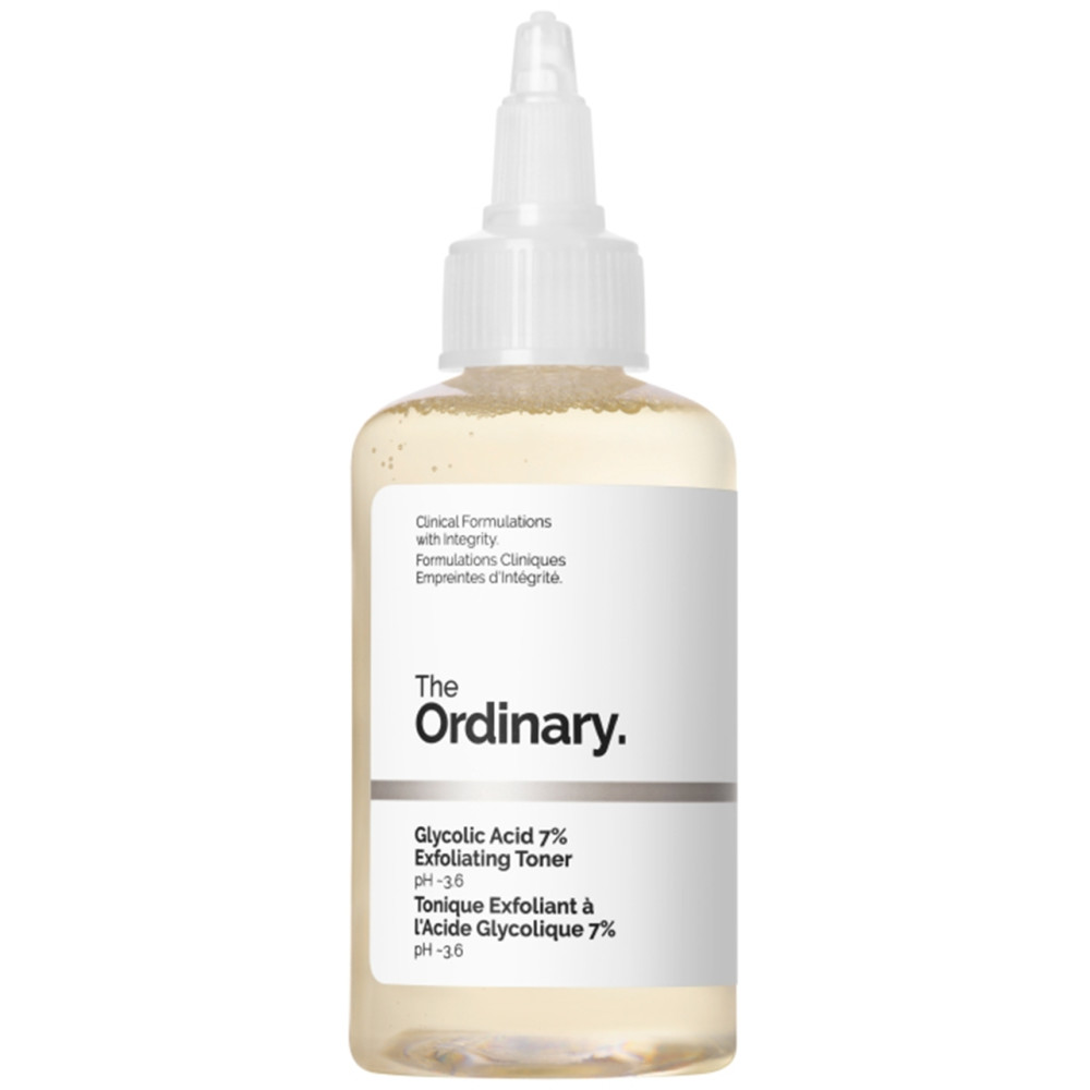 Веганский пилинг-тоник с 7% гликолевой кислоты The Ordinary Glycolic Acid 7% Exfoliating Toner