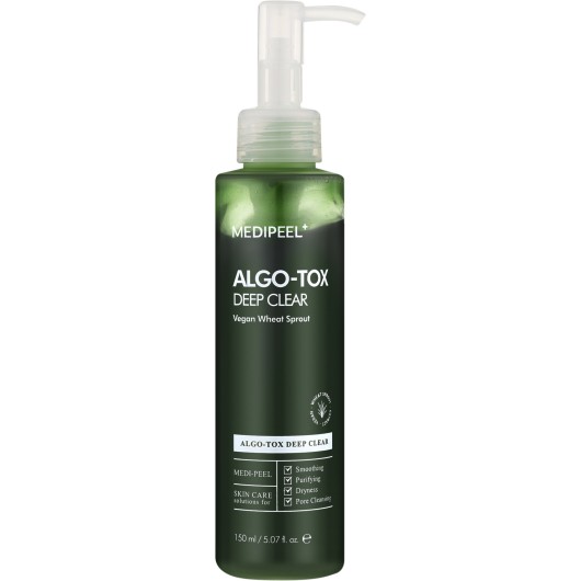 Гель для глубокого очищения кожи с эффектом детокса MEDI-PEEL Algo-Tox Deep Clear, 150 мл