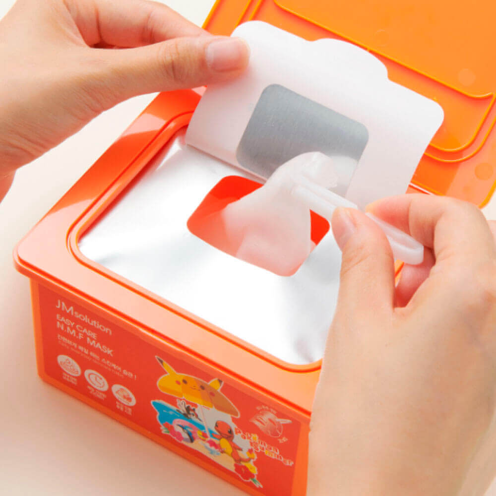 JMSOLUTION Набор масок тканевых восстанавливающих Easy Care N.M.F Mask (350 мл/30 шт)