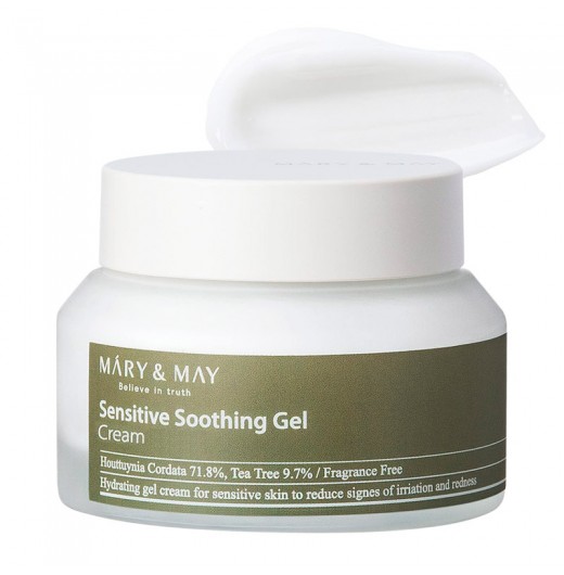 Гель-крем успокаивающий Mary&May Sensitive Soothing Gel  Blemish Cream, 70мл