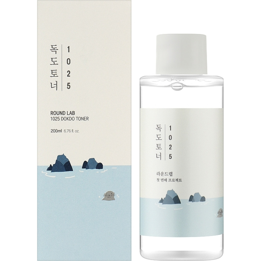 Тонер с морской водой Round Lab 1025 Dokdo Toner, 100мл