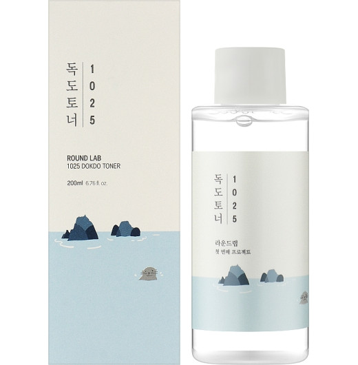 Тонер с морской водой Round Lab 1025 Dokdo Toner, 100мл