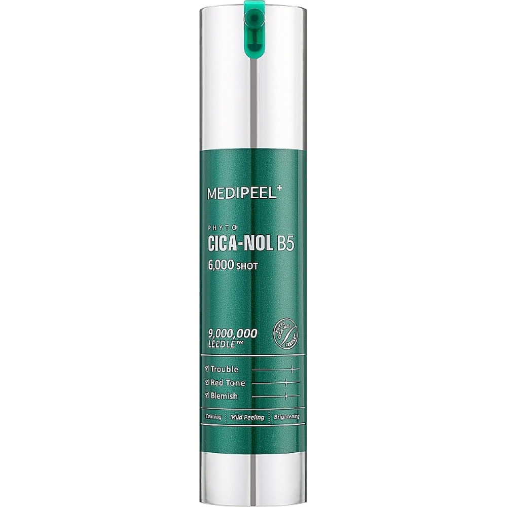 Пилинг-сыворотка с двойной концентрацией спикул и центеллы MEDIPEEL Phyto Cica-Nol B5 6000 Shot Serum 50мл