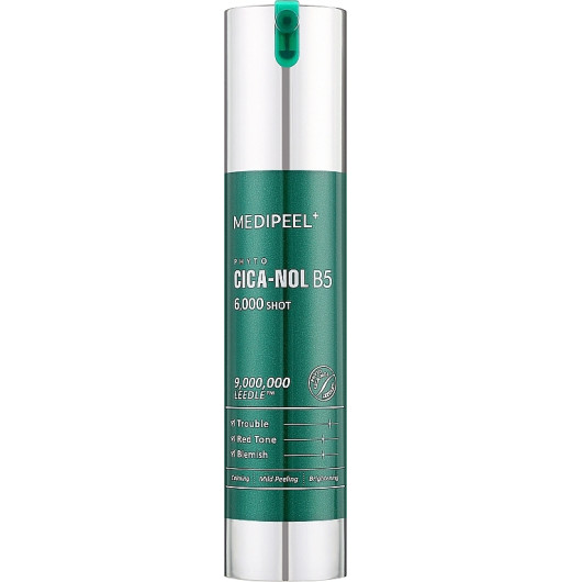 Пилинг-сыворотка с двойной концентрацией спикул и центеллы MEDIPEEL Phyto Cica-Nol B5 6000 Shot Serum 50мл