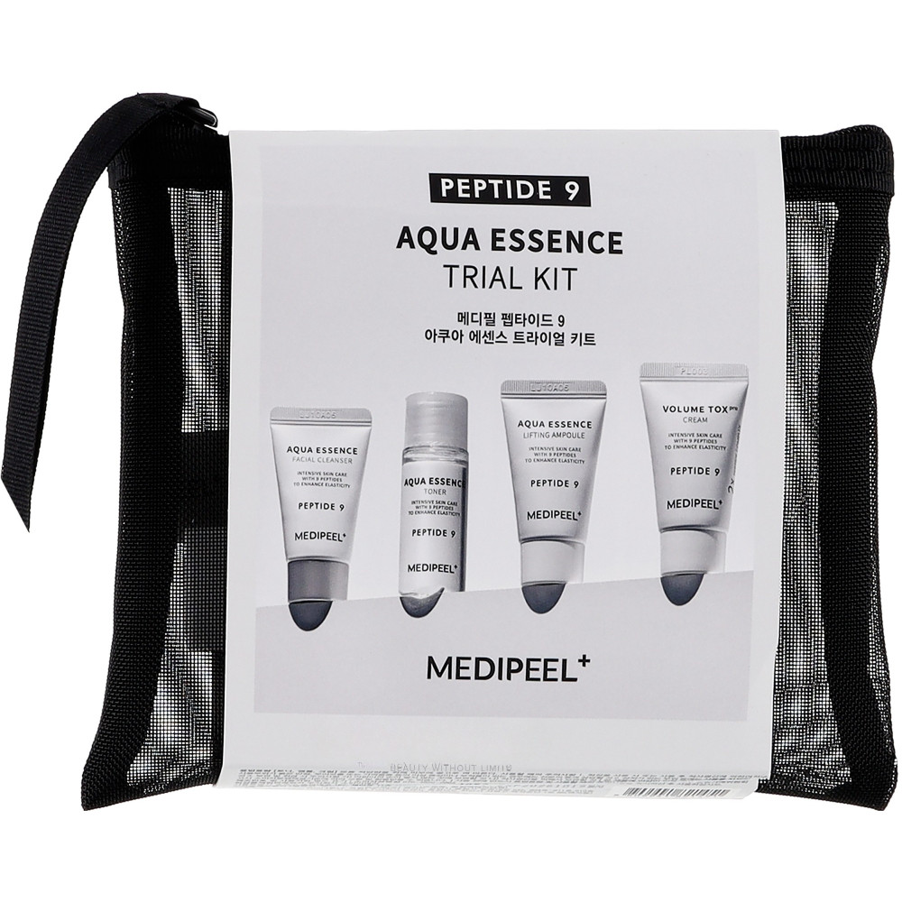 Антиоксидантный набор миниатюр с эффектом лифтинга MEDIPEEL Peptide 9 Aqua Essence Trial Kit