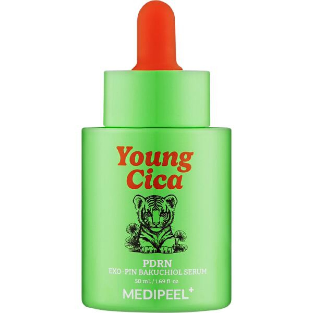 Укрепляющая сыворотка с PDRN и бакучиолом MEDIPEEL Young Cica PDRN Exo-Pin Bakuchiol Serum 50 мл