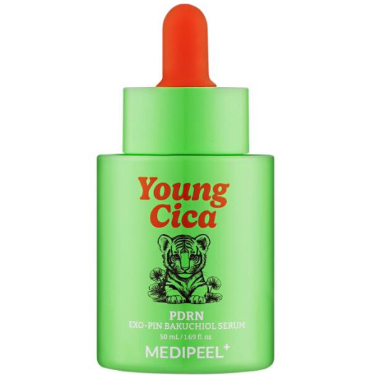 Укрепляющая сыворотка с PDRN и бакучиолом MEDIPEEL Young Cica PDRN Exo-Pin Bakuchiol Serum 50 мл