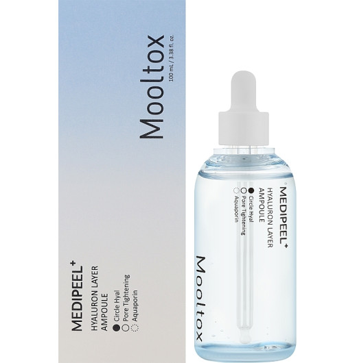Ультраувлажняющая ампула для упругости кожи MEDIPEEL Hyaluronic Acid Layer Mooltox Ampoule