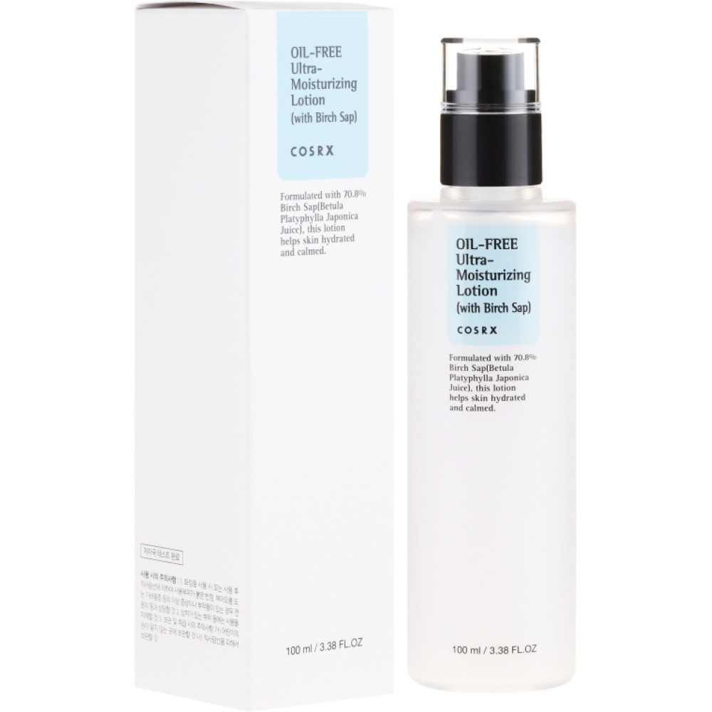 Лосьон для лица COSRX Oil Free Ultra Moisturizing Lotion With Birch Sap 100 мл