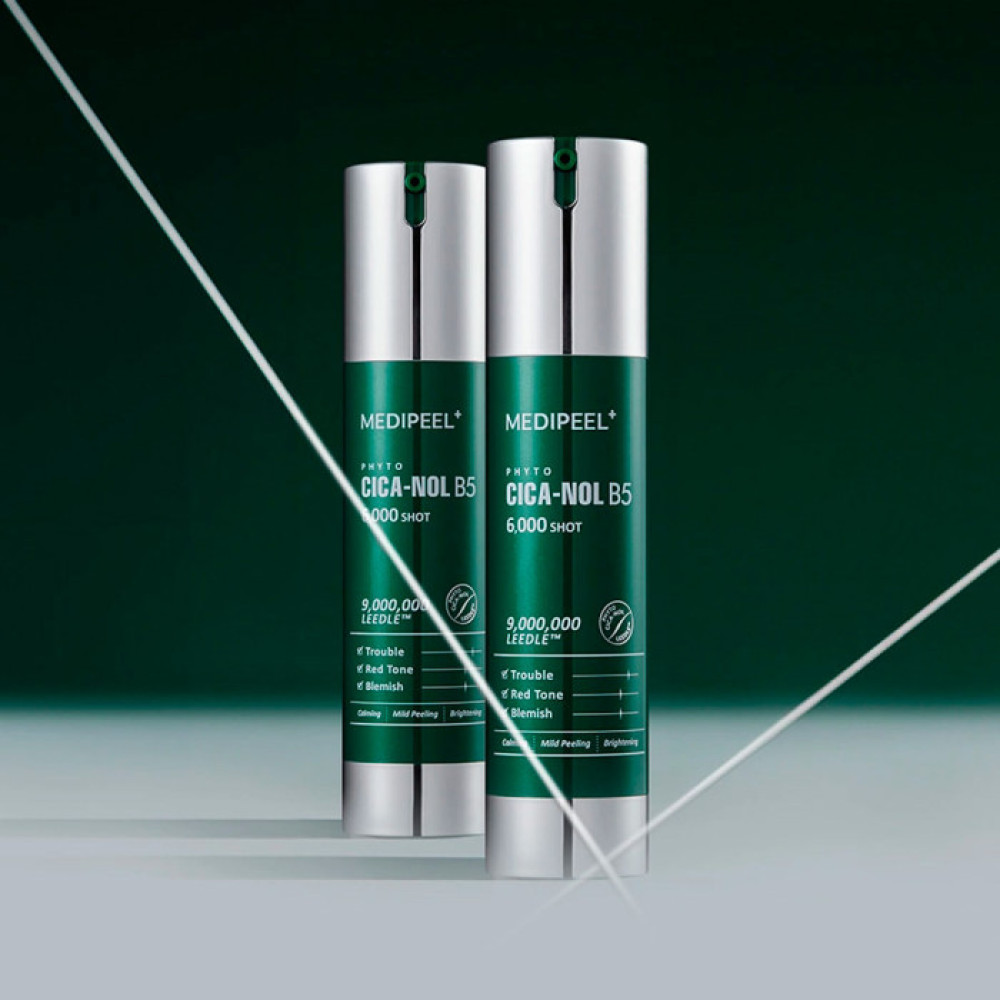 Пилинг-сыворотка с двойной концентрацией спикул и центеллы MEDIPEEL Phyto Cica-Nol B5 6000 Shot Serum 50мл