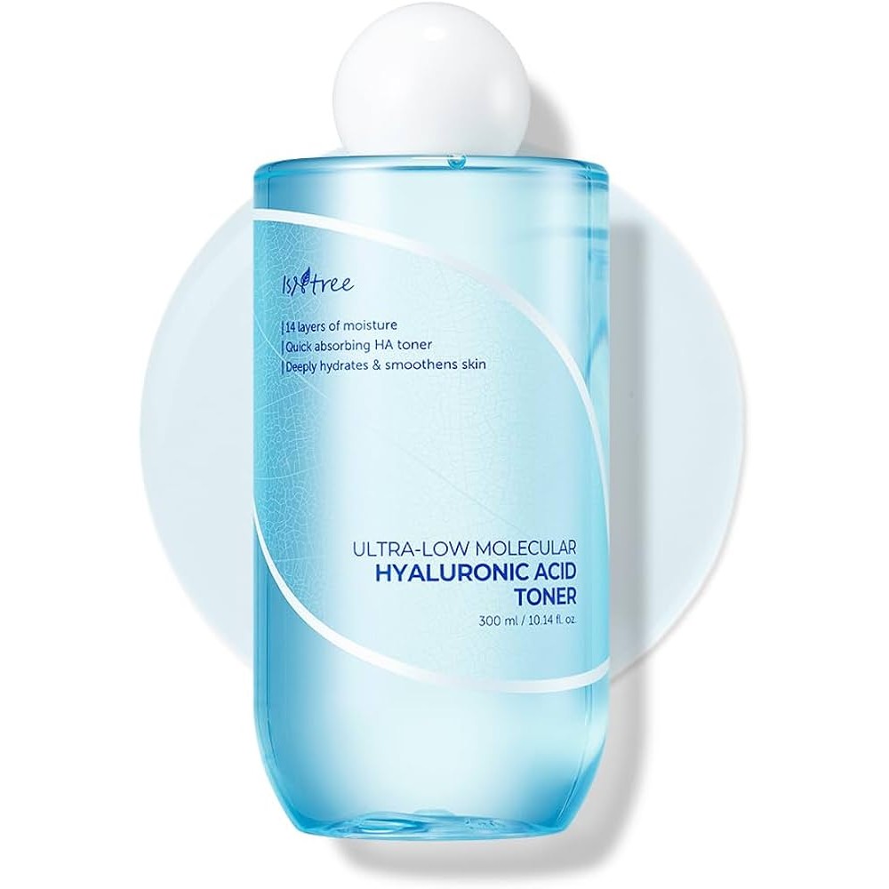 Низкомолекулярный гиалуроновый тоник IsNtree Ultra-Low Molecular Hyaluronic Acid Toner 300мл