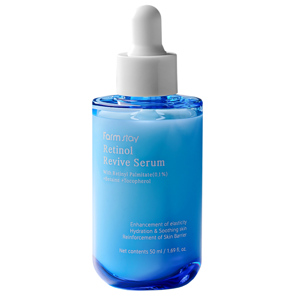 Сыворотка для лица с ретинолом и центеллой азиатской FarmStay Retinol Revive Serum 50мл