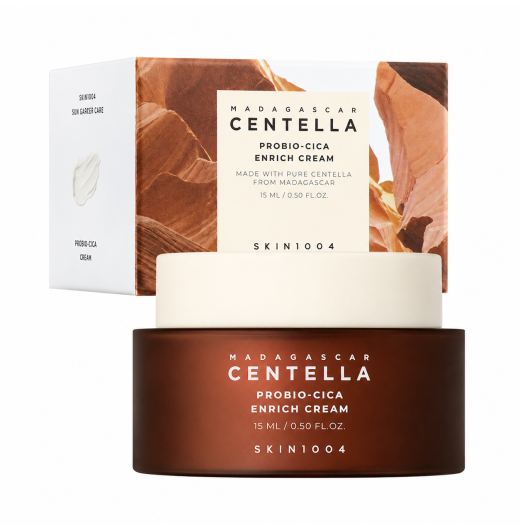 Интенсивный ламеллярный крем с пробиотиками SKIN1004 Madagascar Centella Probio-Cica Enrich Cream 15мл