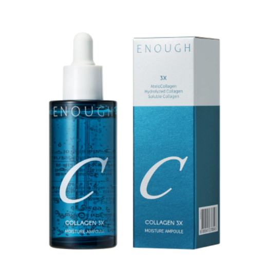 Сыворотка для лица увлажняющая с коллагеном ENOUGH Collagen 3x moisture Ampoule 50мл