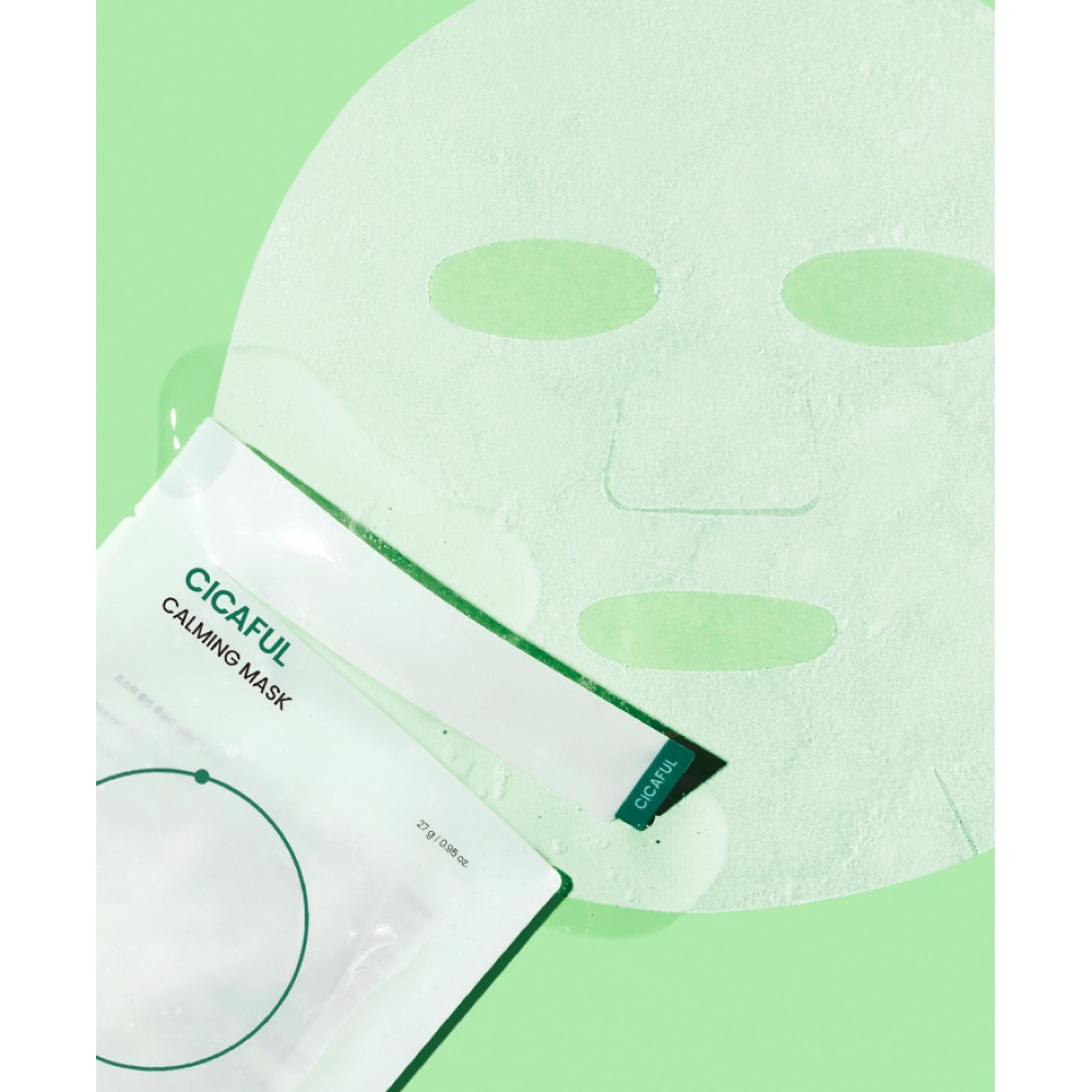 Успокаивающая маска с центеллой beplain Cicaful Calming Mask Sheet