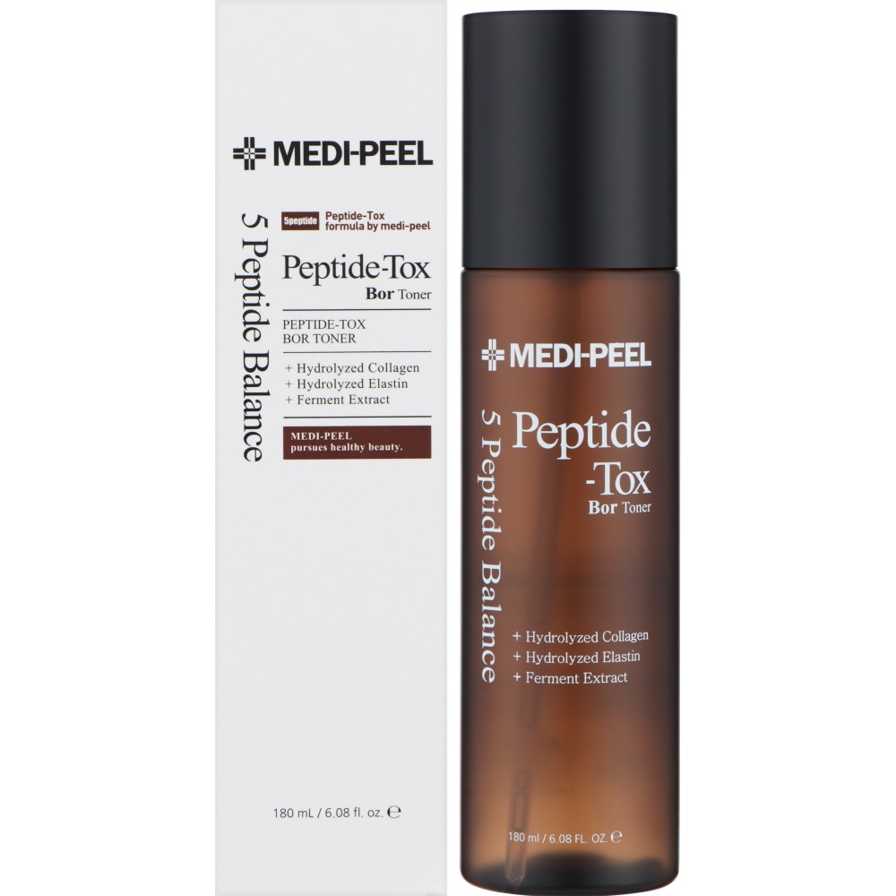 Лифтинг-тонер с пептидным комплексом Medi-Peel Bor-Tox Peptide Toner 180мл Лифтинг-тонер с пептидным комплексом Medi-Peel Bor-Tox Peptide Toner 180мл