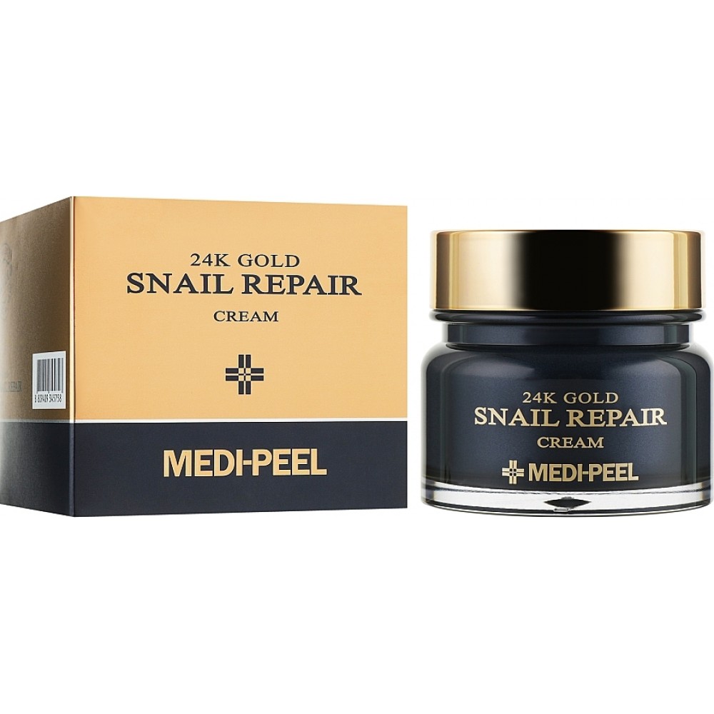 Премиум-крем с золотом и муцином улитки Medi-Peel 24K Gold Snail Cream 50мл