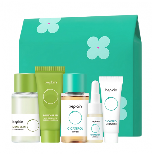Набор миниатюр для восстановления кожи beplain All Care Mini Set