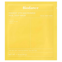 Гидрогелевая маска с ниацинамидом для сияния кожи Biodance Radiant Vita Niacinamide Real Deep Mask