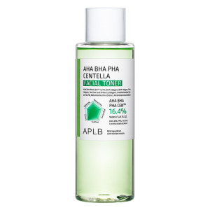 Тонер с центеллой и кислотами APLB AHA BHA PHA CENTELLA  FACIAL TONER (160 мл)