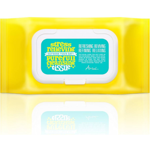 Салфетки Очищающие Ariul Stress Relieving Purefull Cleansing Tissue 80 шт