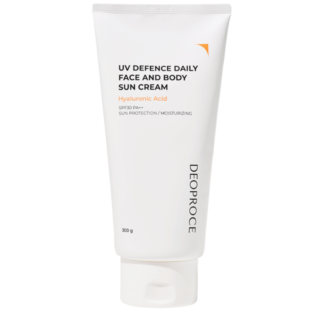 Солнцезащитный крем для лица и тела Deoproce UV Defence Daily Face And Body Sun Cream SPF30 PA++ 300мл