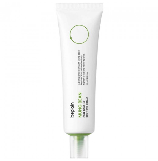 Крем для сужения пор с бобами маш beplain Mung Bean Pore Tight-up Soothing Cream 60мл