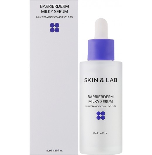 Сыворотка с молочными керамидами SKIN&LAB Barrierderm Milky Serum 50 мл