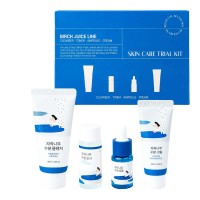Набор средств с берёзовым соком Round Lab Birch Juice Trial Kit